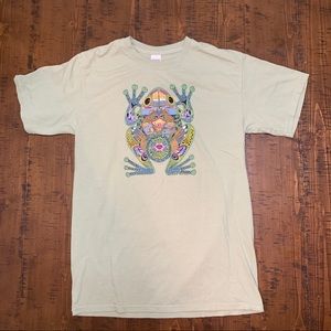 VINTAGE TRIPPY FROG SHIRT